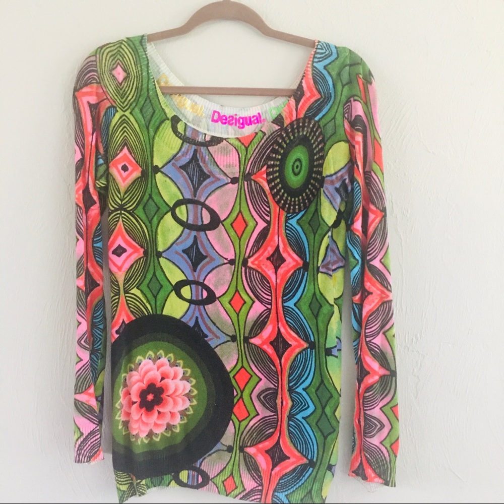 Desigual fine knit sweater